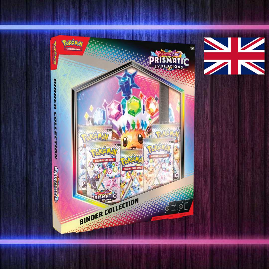 Pokémon Prismatic Evolution Binder-Collection (Englisch)