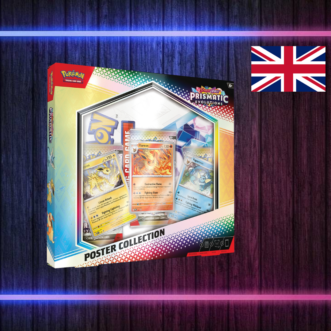 Pokémon Prismatic Evolution Poster-Collection (Englisch)