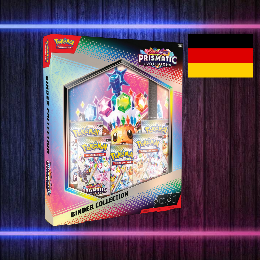 Pokémon Prismatische Entwicklung Odner-Kollektion (Deutsch)