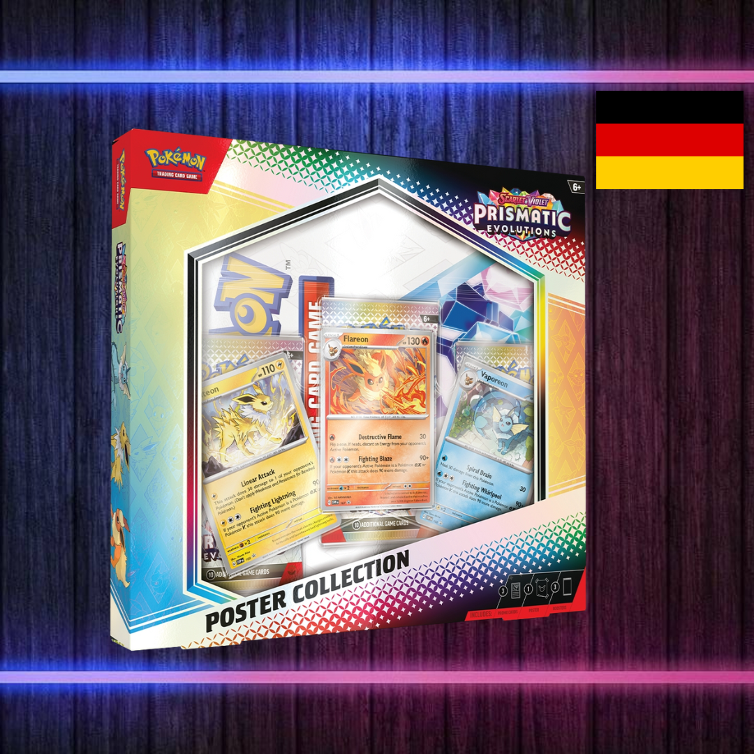 Pokémon Prismatische Entwicklungen Poster-Kollektion (Deutsch)
