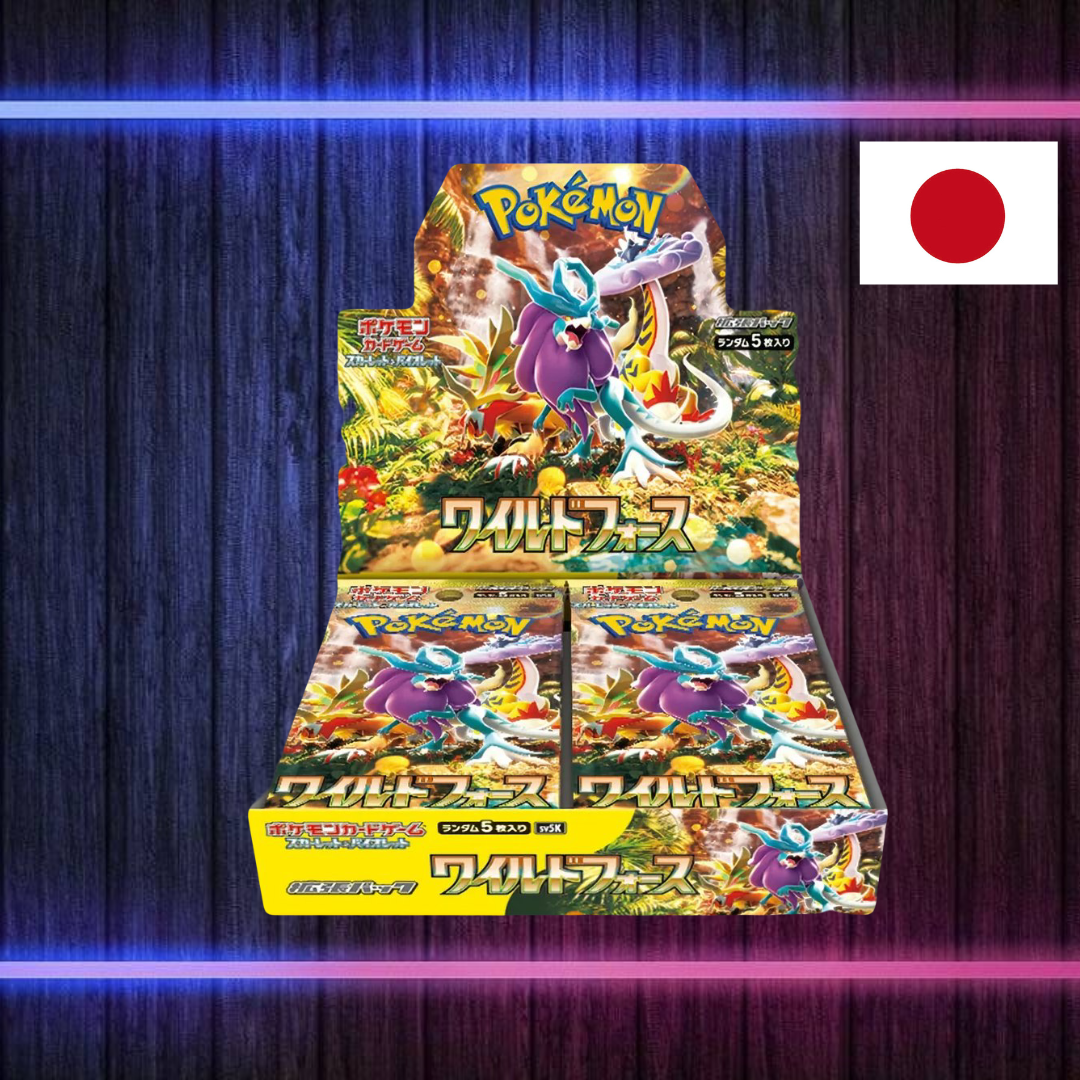 Pokémon Wild Force - Display (Japanisch)