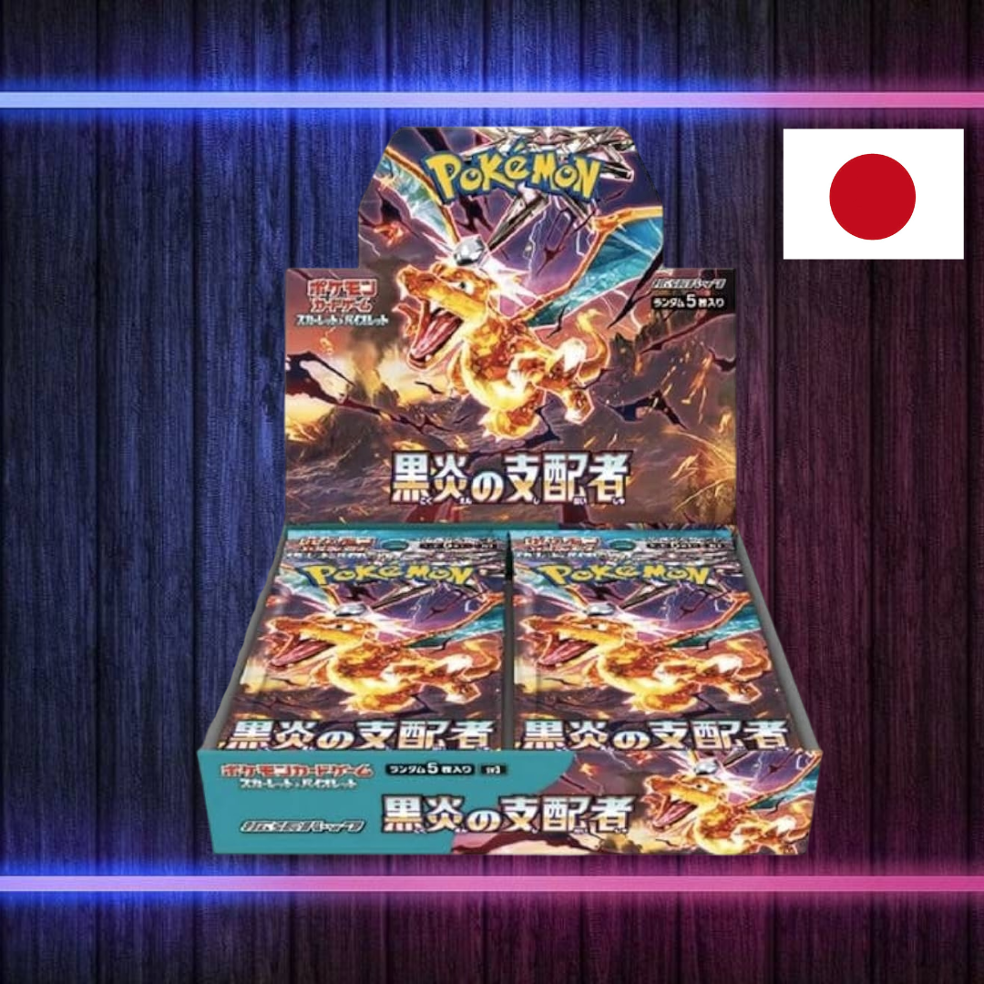 Pokémon Ruler of the Black Flame - Display (Japanisch)