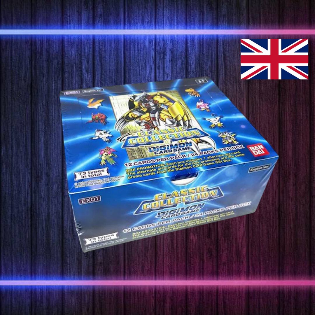Digimon Classic Colletion – Display (Englisch)