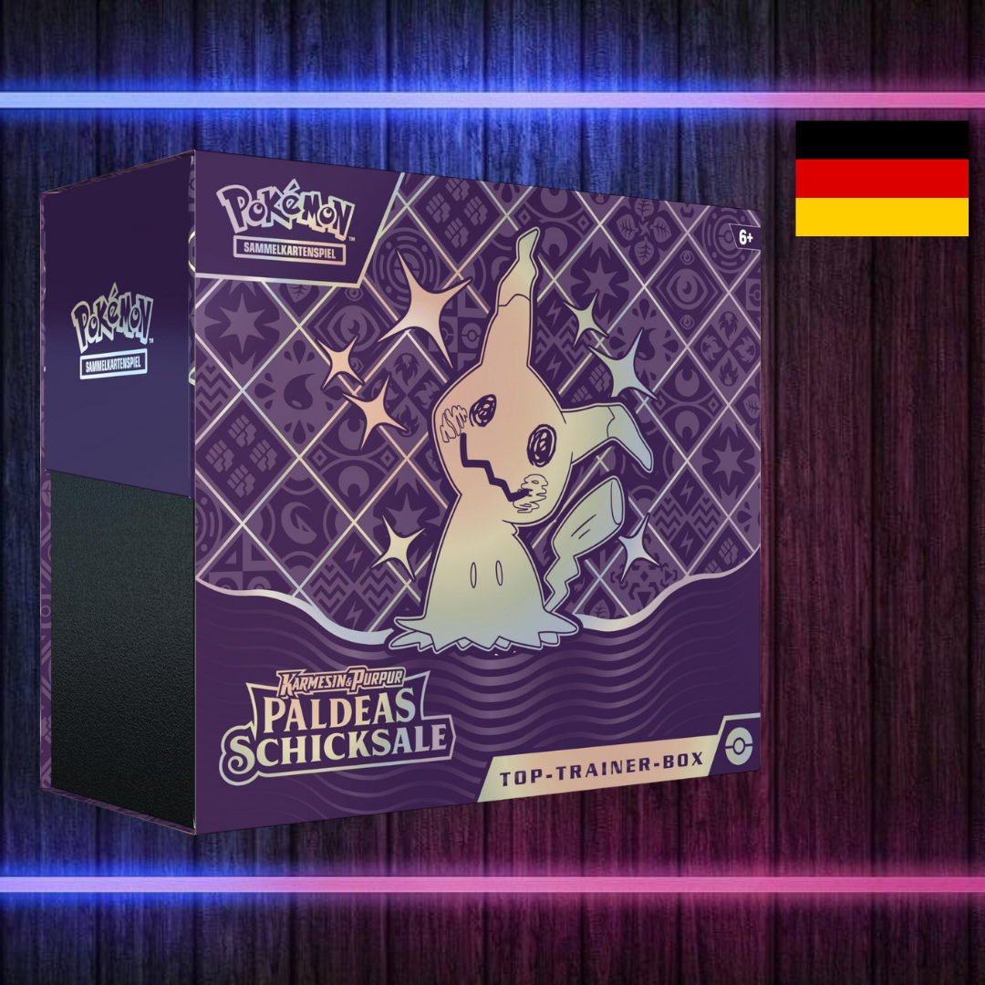 Pokémon Paldeas Schicksale – Top-Trainer-Box (Deutsch)
