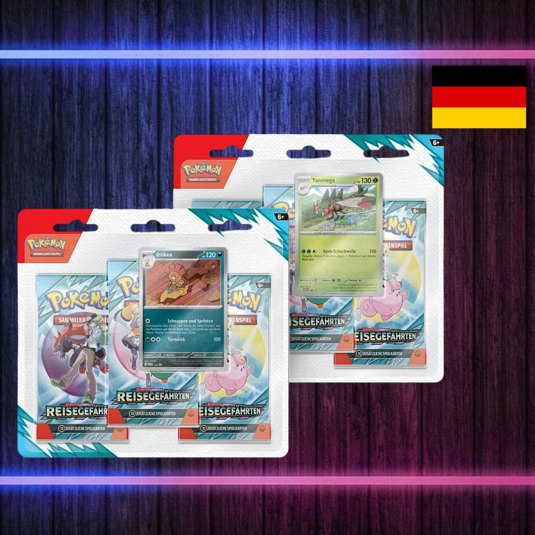Pokémon Reisegefährten 3er-Blister (Deutsch)