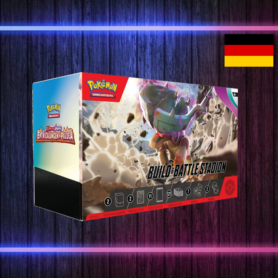 Pokémon Entwicklungen in Paldea – Build and Battle Stadium (Deutsch)