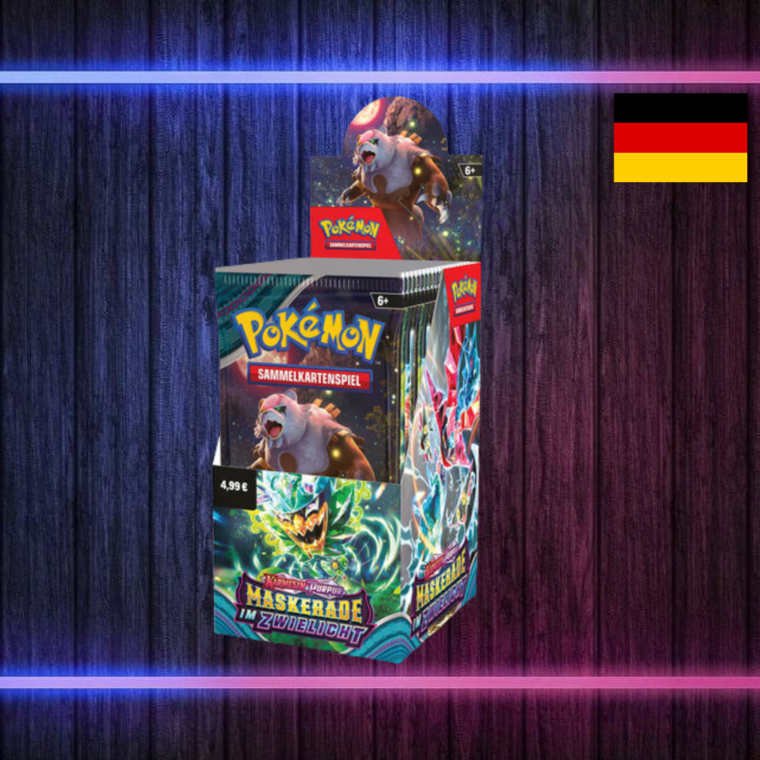 Pokémon Maskerade im Ziwelicht – 18er-Display (Deutsch)