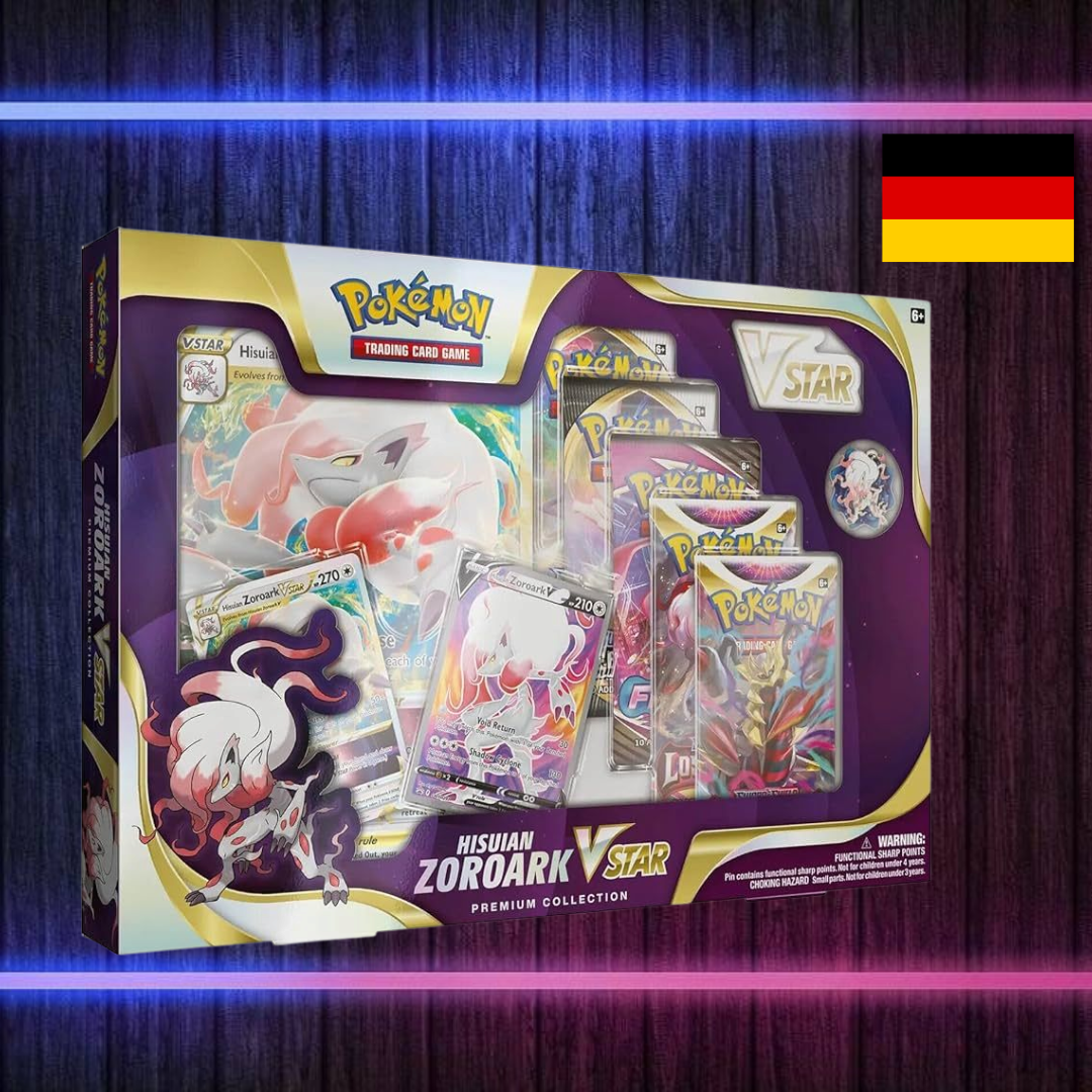 Pokémon Hisui Zoroark VStar Premium-Kollektion (Deutsch)
