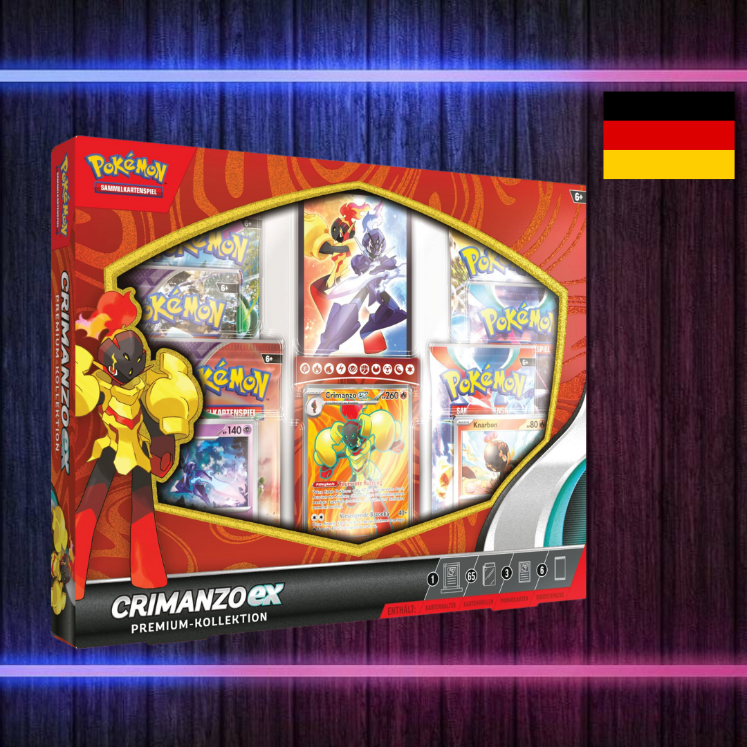 Pokémon Crimanzo EX Premium-Kollektion (Deutsch)