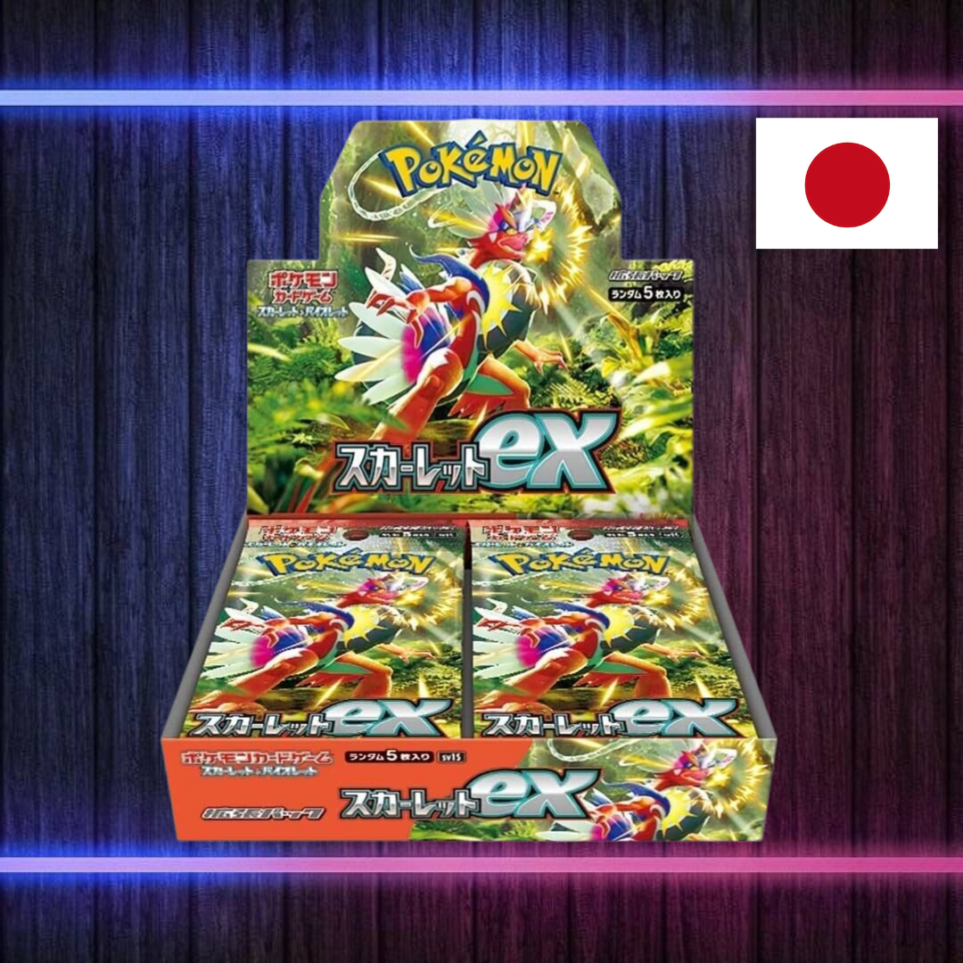 Pokémon Scarlet EX - Display (Japanisch)