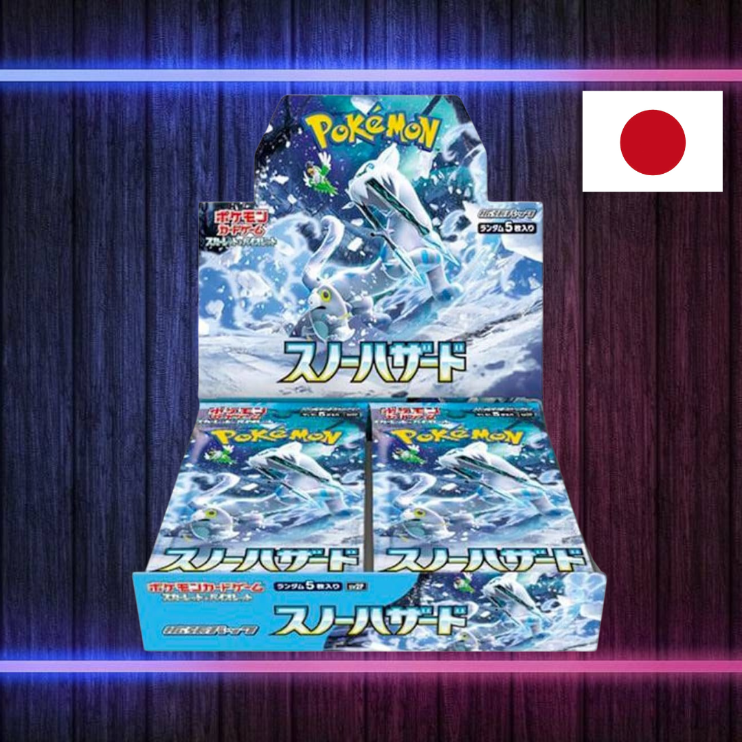 Pokémon Snow Hazard - Display (Japanisch)