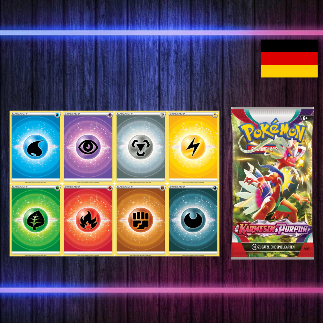 Energy BoxBreak - Karmesin und Purpur 18er (Deutsch)