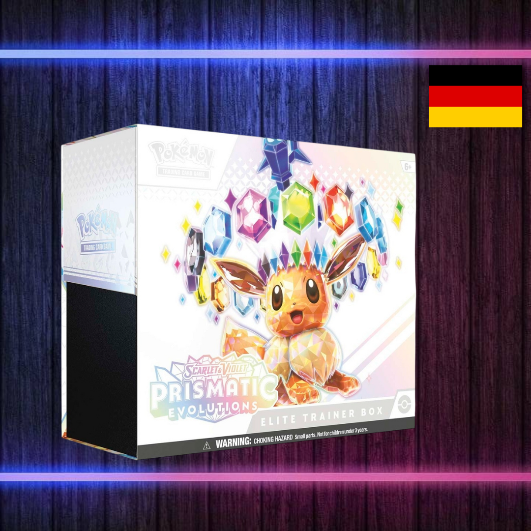 Pokémon Prismatische Entwicklung Top-Trainer-Box (Deutsch)
