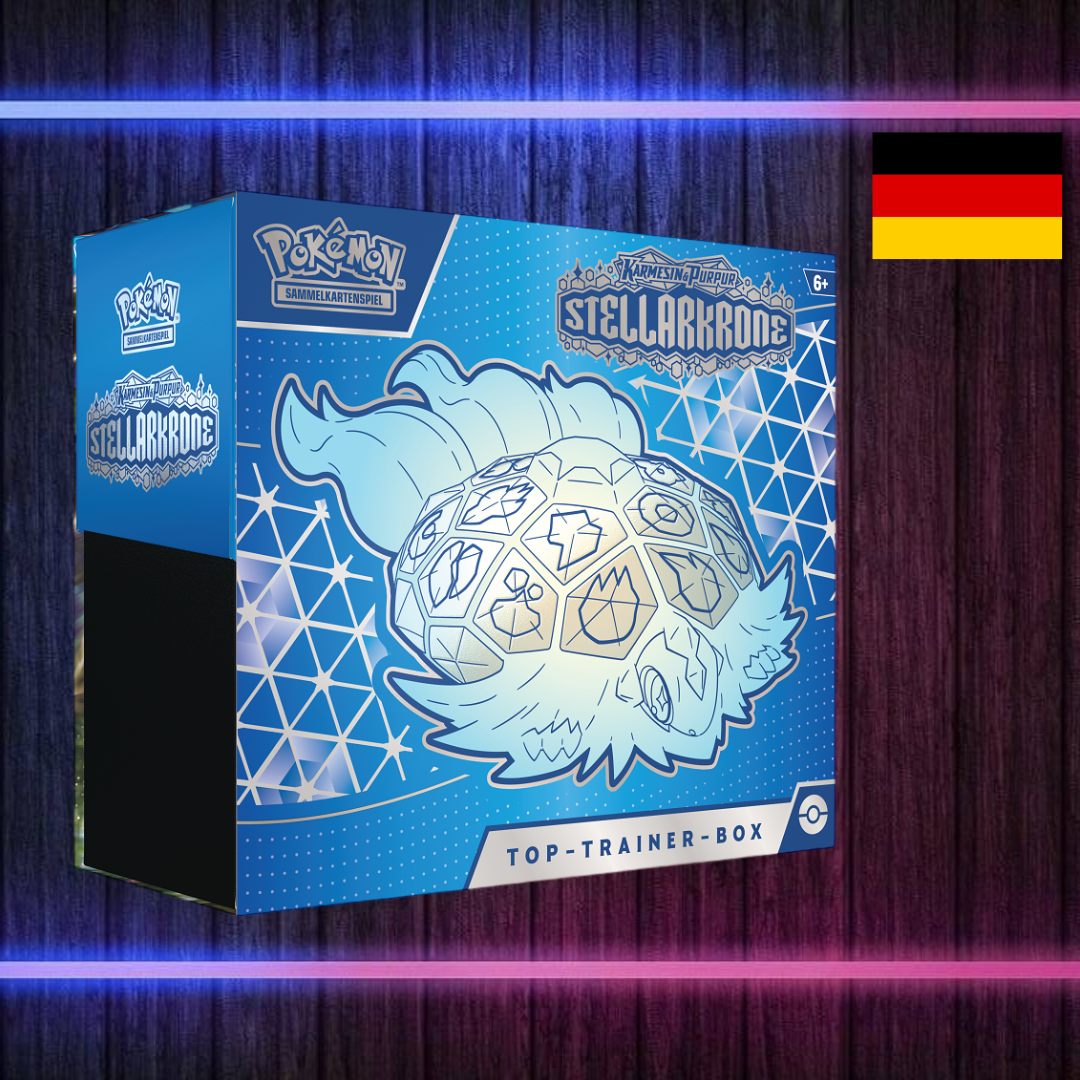 Pokémon Stellarkrone – Top-Trainer-Box (Deutsch)