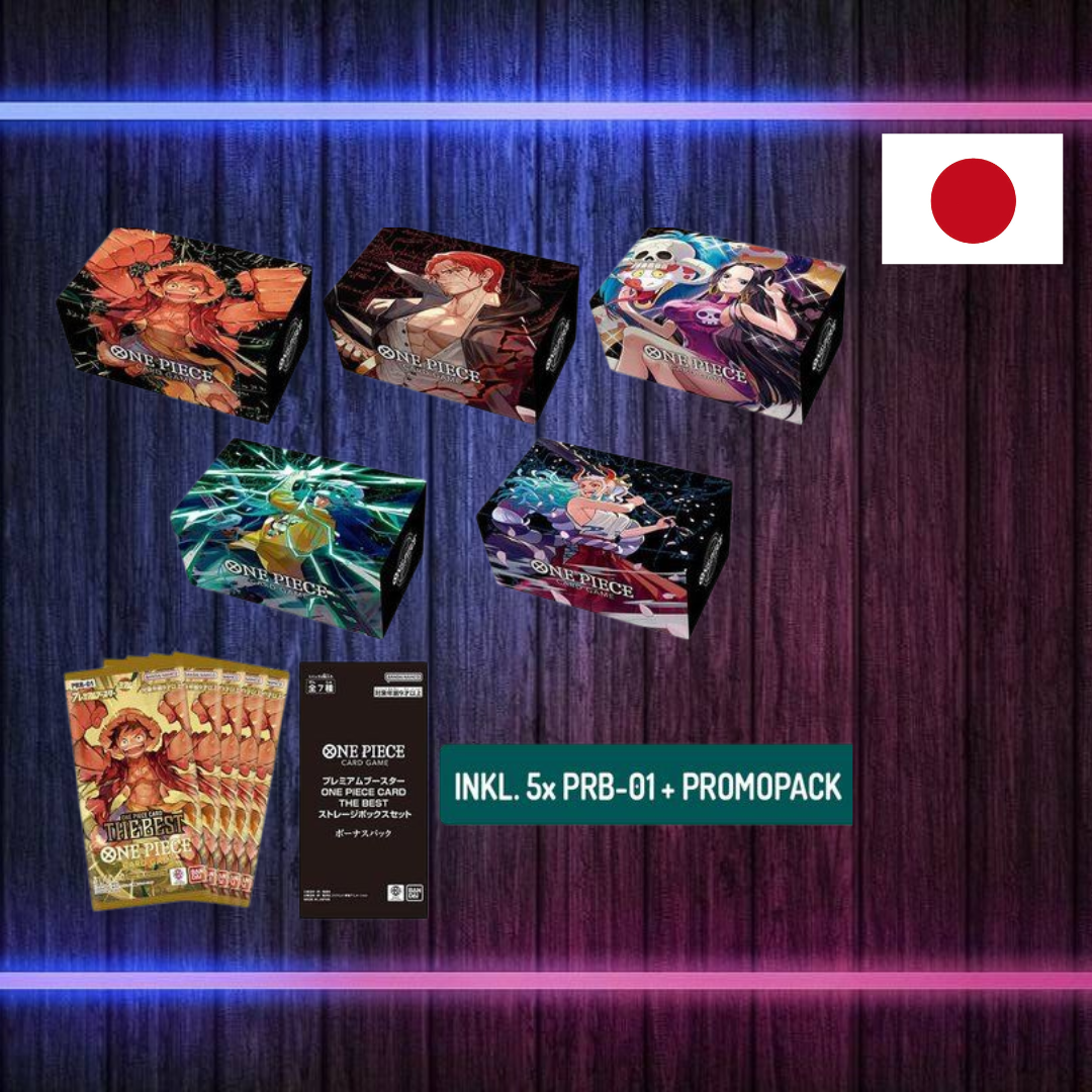 One Piece Storage Box Set - PRB-01 "The Best" (Japanisch)