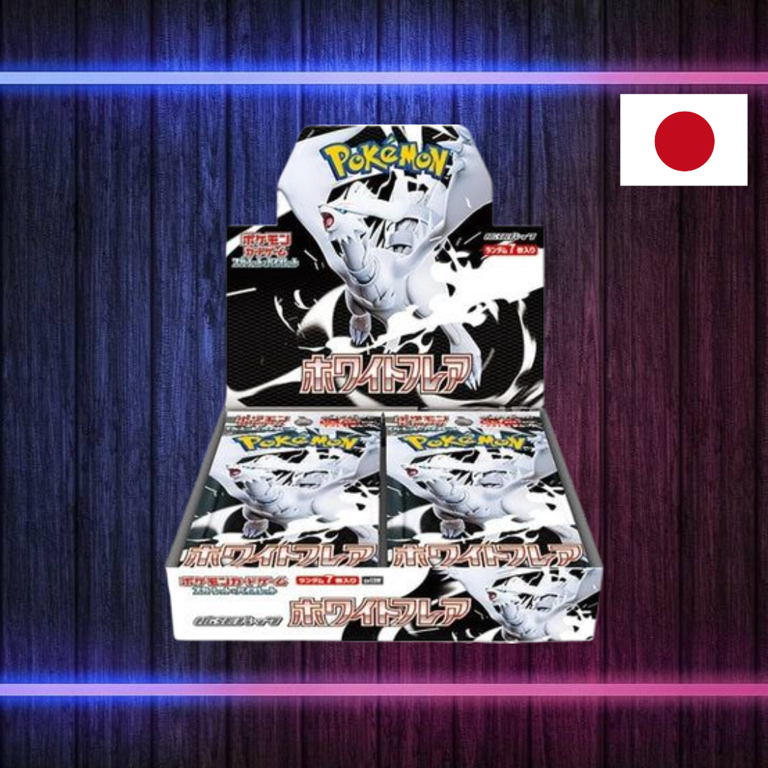 Pokémon White Flare – Display (Japanisch)