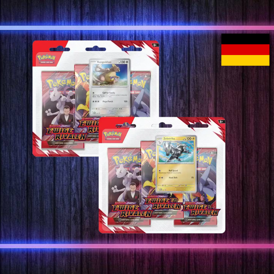 Pokémon Ewige Rivalen 3er-Blister (Deutsch)