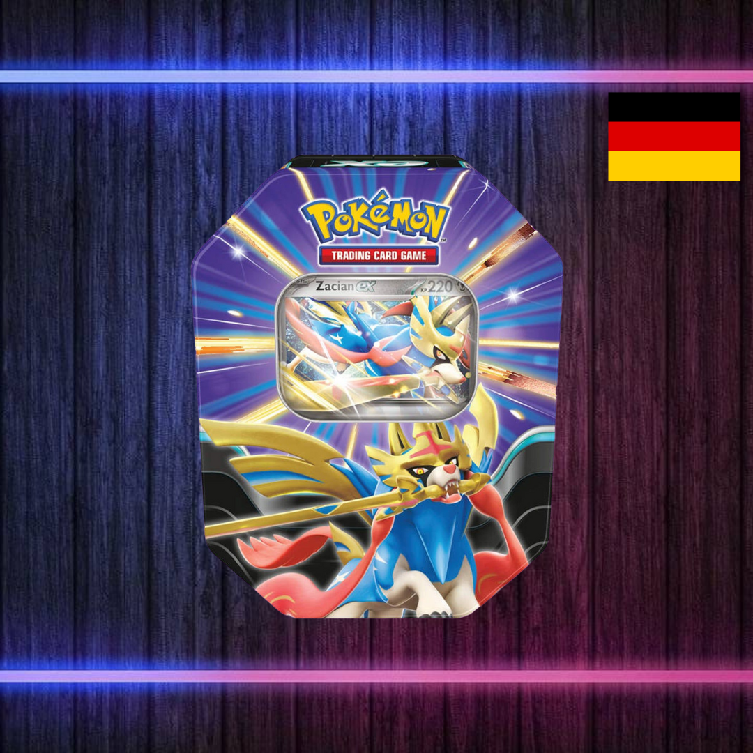 Pokémon Zacian-EX Tin 2025 (Deutsch)