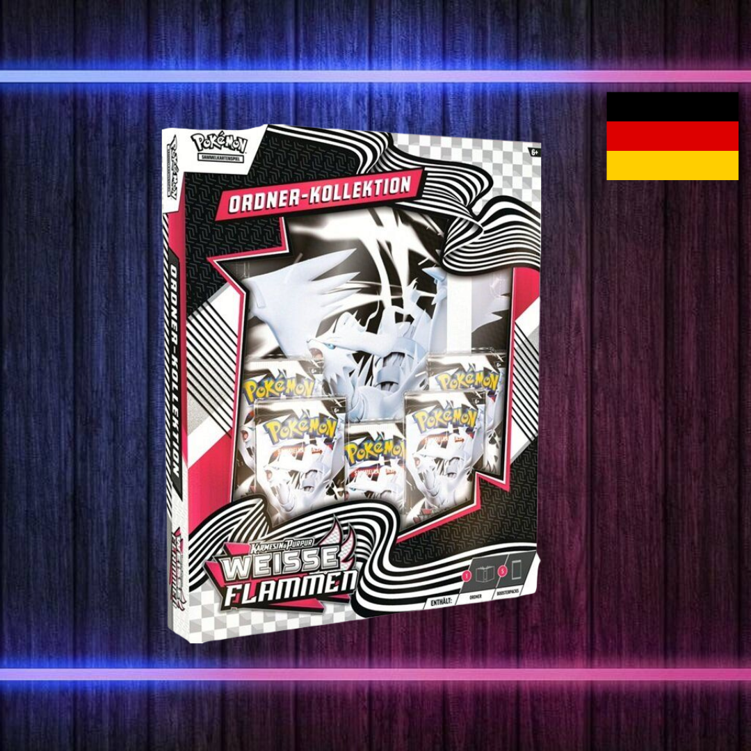 Pokémon Weiße Flammen Odner-Kollektion (Deutsch)
