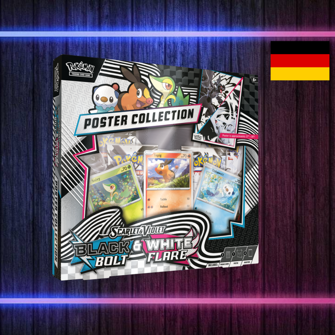 Pokémon Schwarze Blitze/Weiße Flammen Poster-Kollektion (Deutsch)