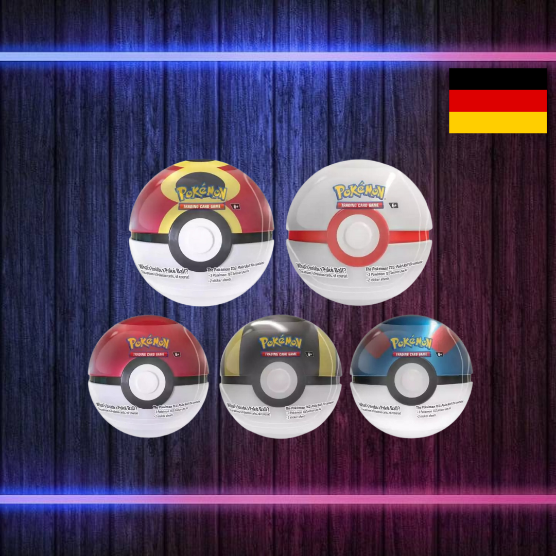 Pokémon Pokéball Tin Herbst 2025 (Deutsch)