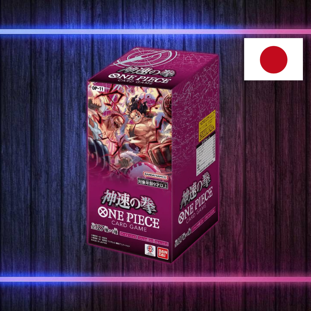 One Piece OP11 A Fist of Divine Speed – Display (Japanisch)