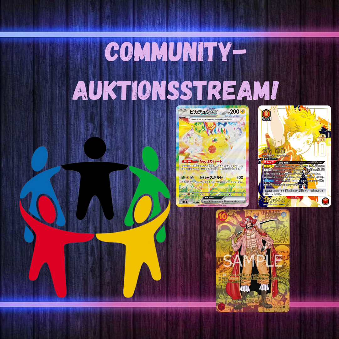 Community-Auktionsstream-Karte