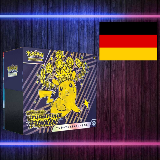 Pokémon Stürmische Funken – Top-Trainer-Box (Deutsch)