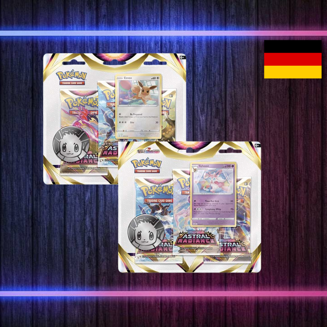 Pokémon Astralglanz 3er-Blister (Deutsch)