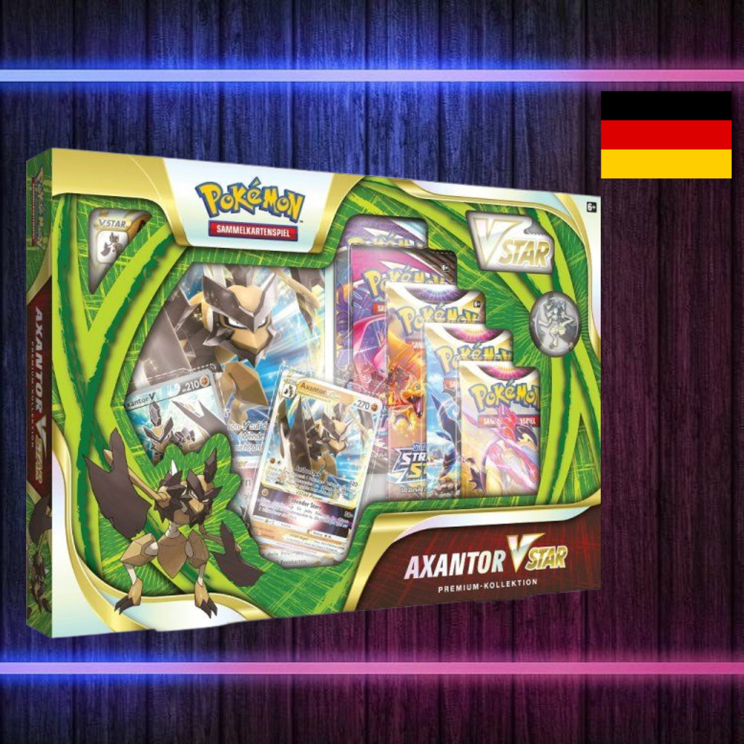 Pokémon Axantor VStar Premium-Kollektion (Deutsch)