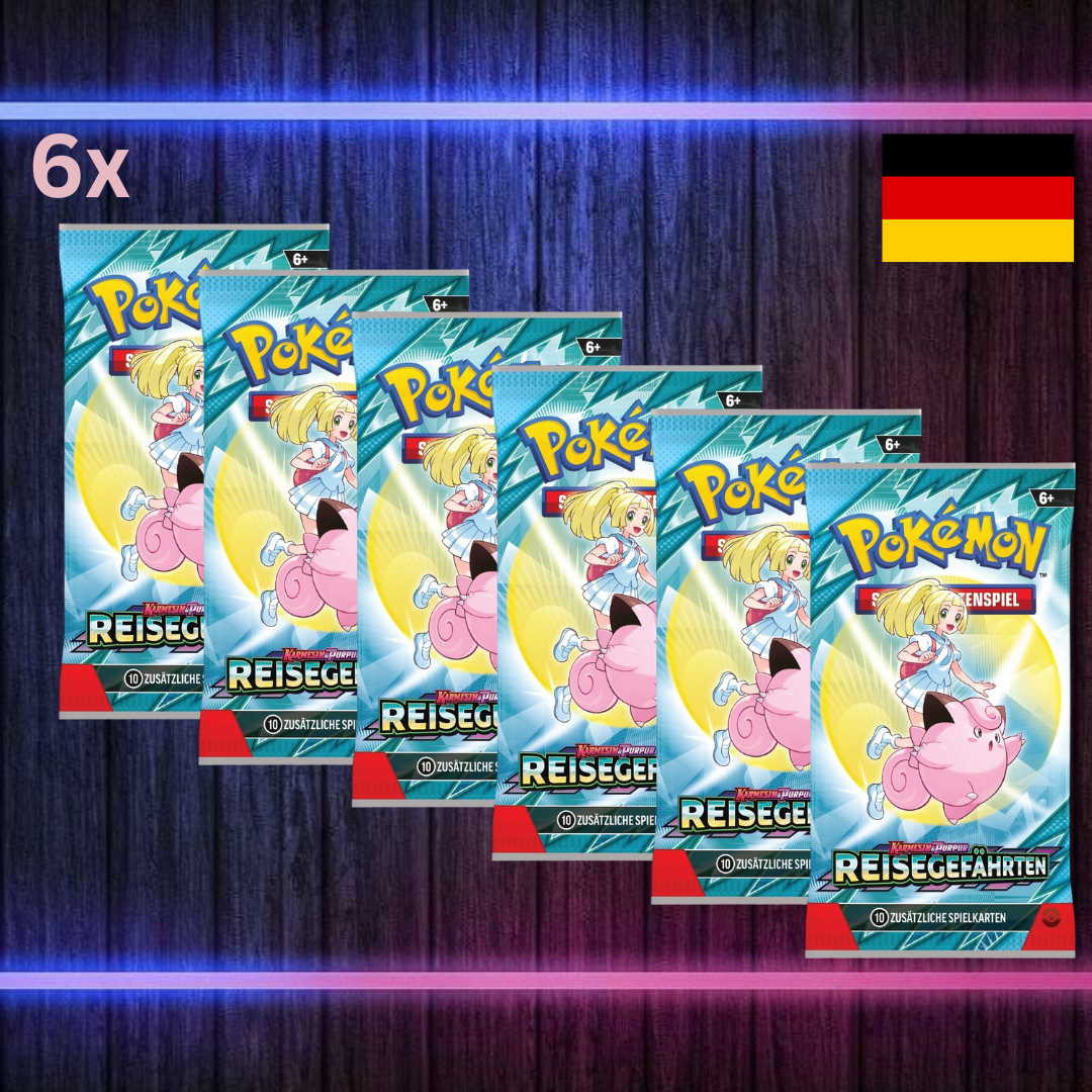 Pokémon Reisegefährten [6xEinzelbooster] (Deutsch)