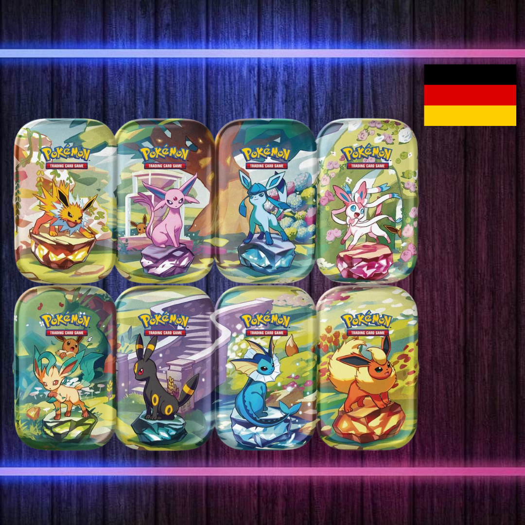 Pokémon Prismatische Entwicklung Mini-Tin (Deutsch)