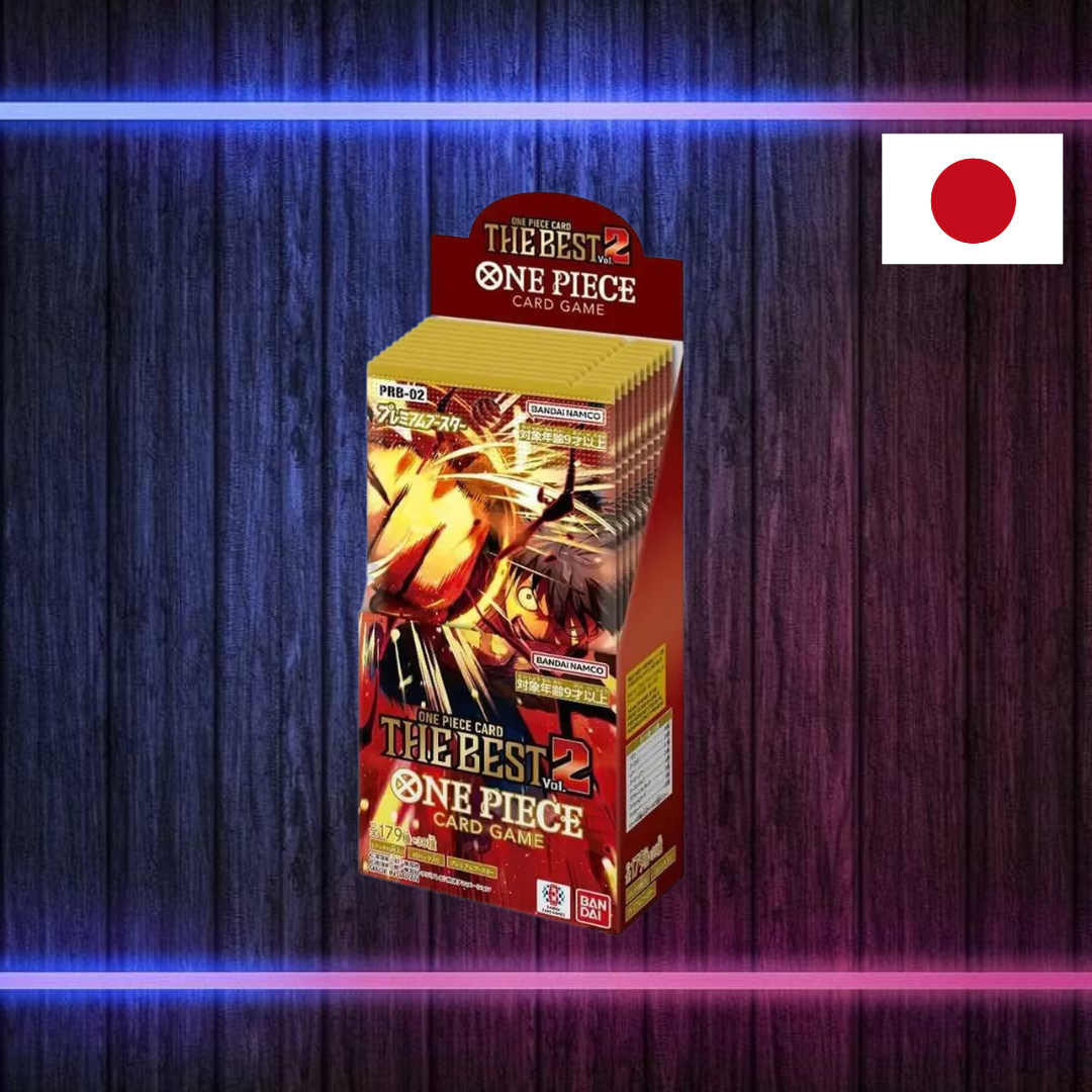 PRB02 One Piece The Best  – Display (Japanisch) [Vorbestellung!]