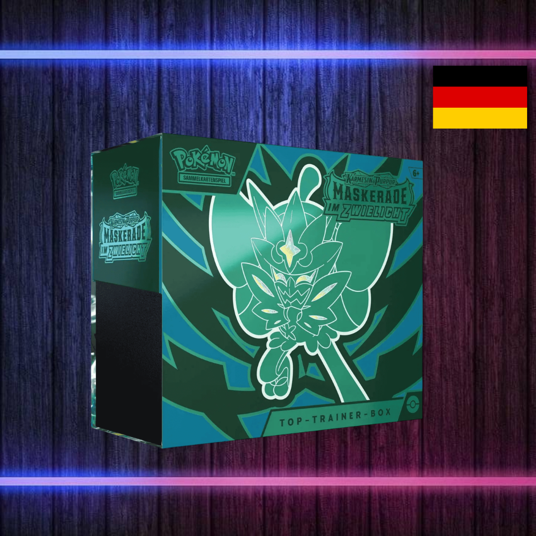 Pokémon Maskerade im Zwielicht – Top-Trainer-Box (Deutsch)