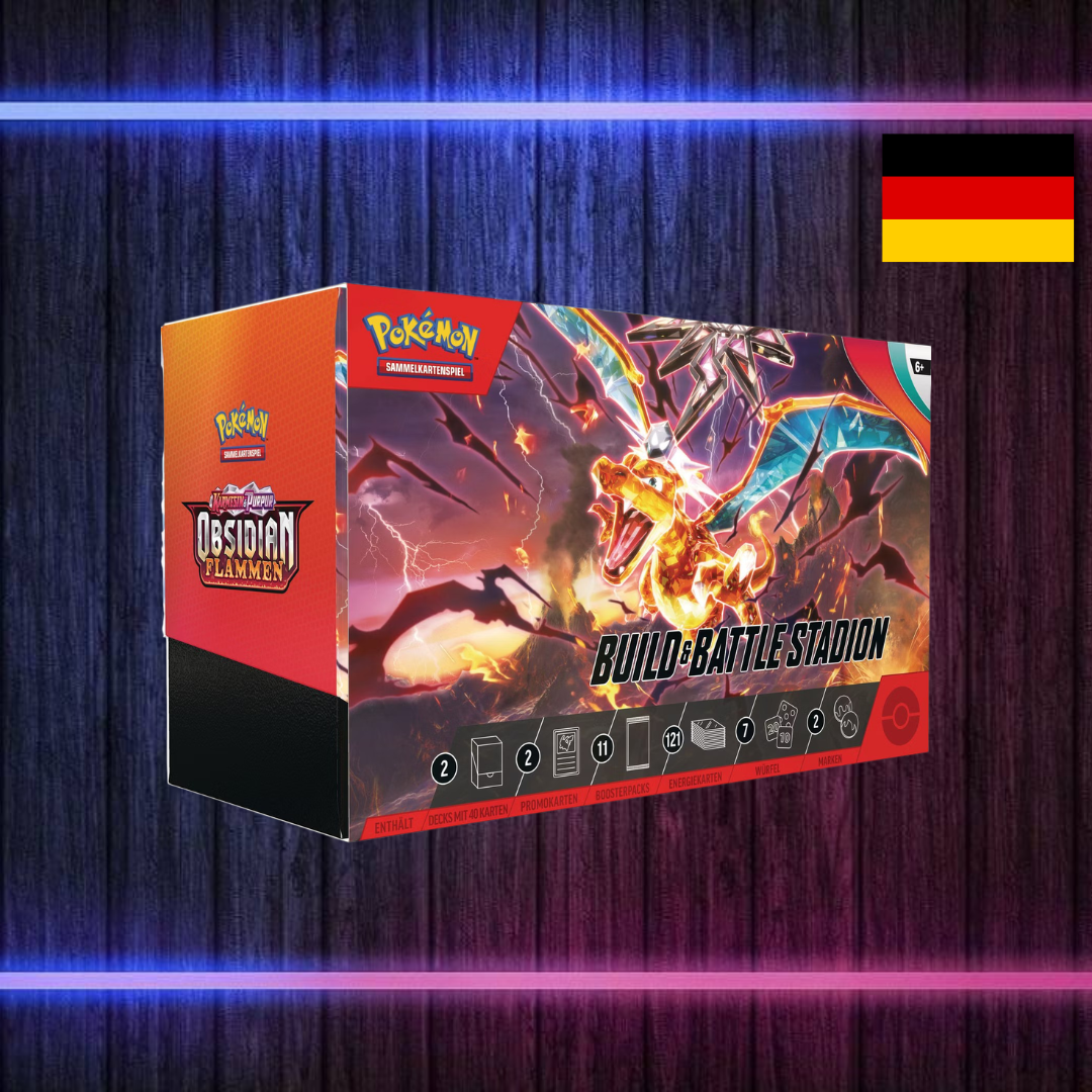 Pokémon Obsidian Flammen – Build and Battle Stadium (Deutsch)