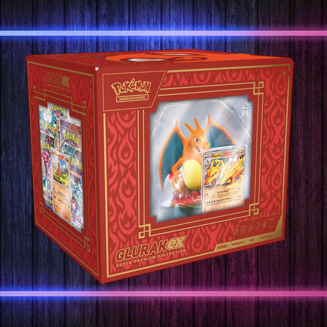 Pokémon Glurak EX Super-Premium Kollektion 2024 (Deutsch)